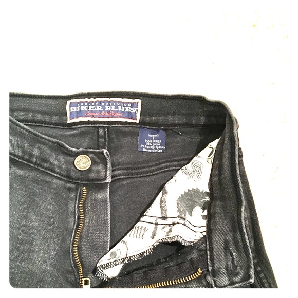 Harley Davidson vintage skinny, high waist , Jeans - Picture 2 of 5